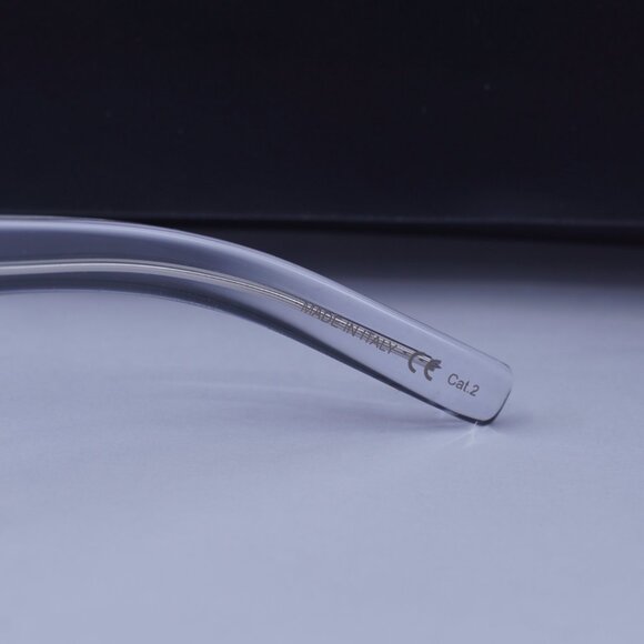 Saint Laurent SL402 008 Square Sunglasses - Transparent/Green - Picture 11 of 12